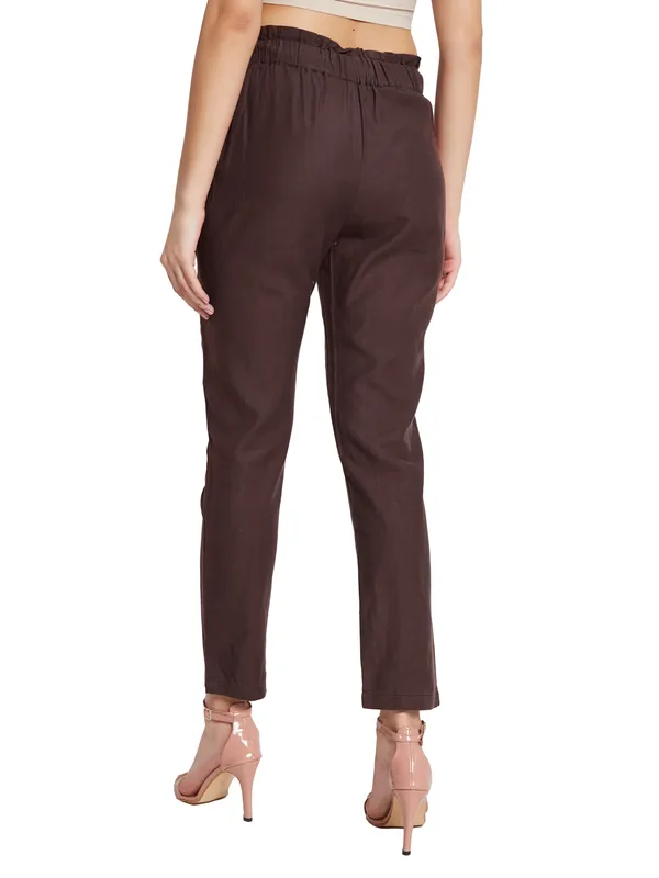 METTLE ss 24 Women Mid Rise Cotton Track Pants